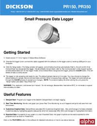 Thumbnail of document Manual - PR150/350 Small Pressure Data Logger